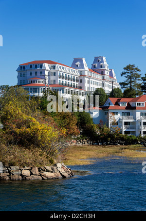 Le Wentworth by the Sea (anciennement l'hôtel Wentworth), grand hôtel historique de New Castle, New Hampshire, USA Banque D'Images