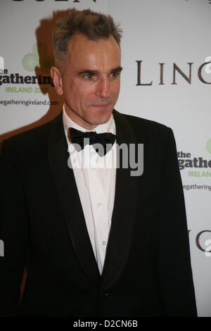 Daniel Day-Lewis au Lincoln premiere film Cinema Savoy à Dublin, Irlande. Dimanche 20 janvier 2013. Banque D'Images