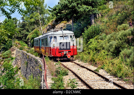 Les trains historiques : Velay-Express. La France. Banque D'Images