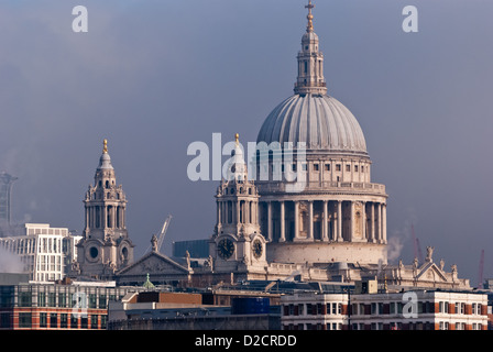 Londres, La Cathédrale St Paul Banque D'Images