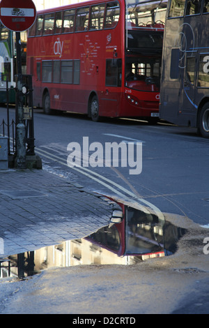 Oxford St Aldates réflexions Banque D'Images