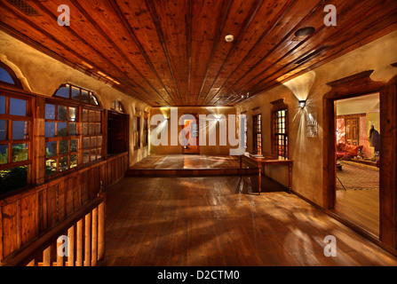 Ambiance orientale dans la maison de Mohamed (ou 'Mehmet') Ali Pacha d'Égypte, dans sa ville natale, Kavala, Macédoine, Grèce. Banque D'Images