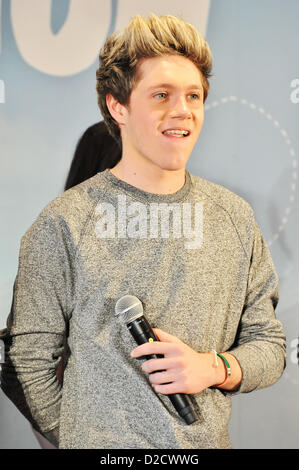 Niall Horan, Jan 18, 2013 : one direction, un sens, le 18 janvier 2013, Tokyo, Japon : Niall Horan de One Direction assiste à une conférence de presse à Tokyo, Japon, le 18 janvier 2013. (Photo de bla) Banque D'Images