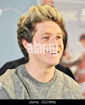 Niall Horan, Jan 18, 2013 : one direction, un sens, le 18 janvier 2013, Tokyo, Japon : Niall Horan de One Direction assiste à une conférence de presse à Tokyo, Japon, le 18 janvier 2013. (Photo de bla) Banque D'Images