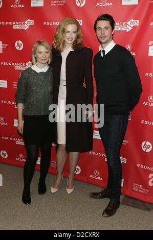 Mia Wasikowska Nicole Kidman Matthew Goode arrivants STOKER Premiere 2013 Sundance Film Festival Théâtre Eccles Park City UT Banque D'Images