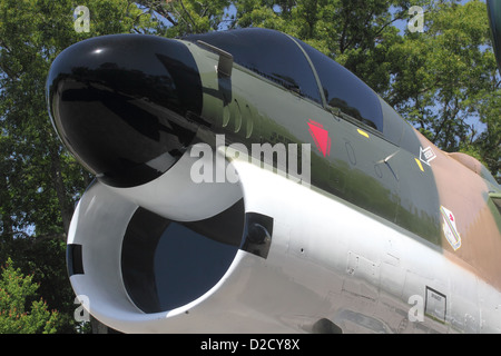 A-7 Corsair un avion de chasse à l'attaque légère Warbird Park sur l'ancien Myrtle Beach Air Force Base. Banque D'Images