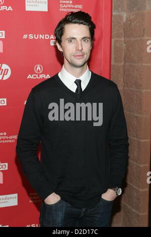 Matthew Goode arrivants STOKER Premiere 2013 Sundance Film Festival Théâtre Eccles Park City UT USA 20 janvier 2013 Photo par : Banque D'Images