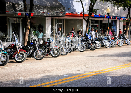 Thunder Bay dans le cas de moto à Sarasota en Floride Banque D'Images