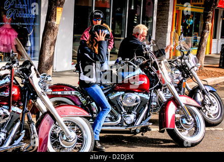 Thunder Bay dans le cas de moto à Sarasota en Floride Banque D'Images