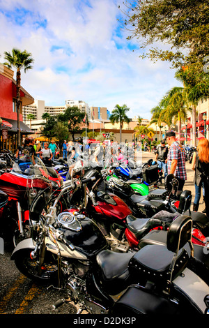Thunder Bay dans le cas de moto à Sarasota en Floride Banque D'Images