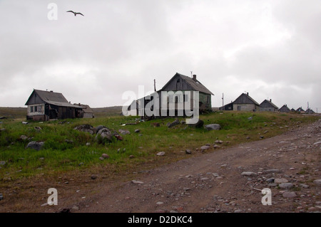 Zelentsy Dalniye, les régions de l'Arctique, la Russie, la mer de Barents Banque D'Images