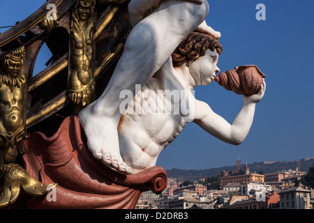 Genua - Galeone Neptun, un bateau pirate de Hollywood photo Pirates, Regie : Roman Polanski Banque D'Images