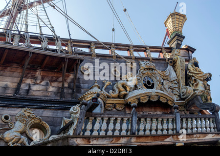 Genua - Galeone Neptun, un bateau pirate de Hollywood photo Pirates, Regie : Roman Polanski Banque D'Images