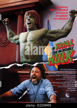 Procès de l'Incroyable Hulk (1989) Bill Bixby (DIR) TOIH 001 COLLECTION MOVIESTORE LTD Banque D'Images