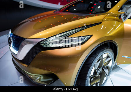 18 janvier 2013 (Détroit, Michigan, États-Unis) North American International Auto Show : Nissan Resonance Concept Hybrid-Electric. Banque D'Images