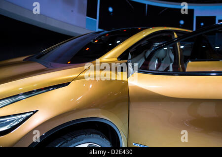 18 janvier 2013 (Détroit, Michigan, États-Unis) North American International Auto Show : Nissan Resonance Concept Hybrid-Electric. Banque D'Images