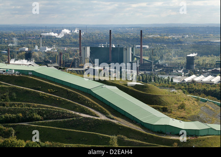 De Bottrop, Allemagne, et offrant une vue sur le centre alpin de Bottrop et le coke Prosper Banque D'Images