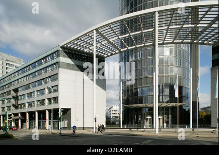 Essen, Allemagne, la tour à RWE Opernplatz Banque D'Images