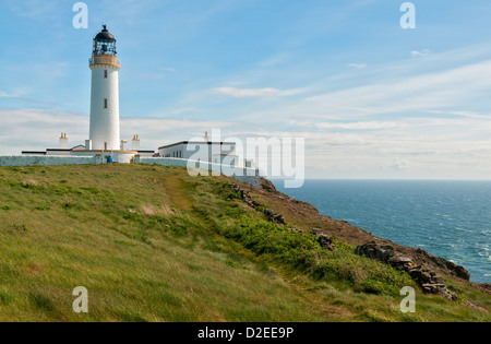 L'Écosse, Mull of Galloway, lighthouse Banque D'Images