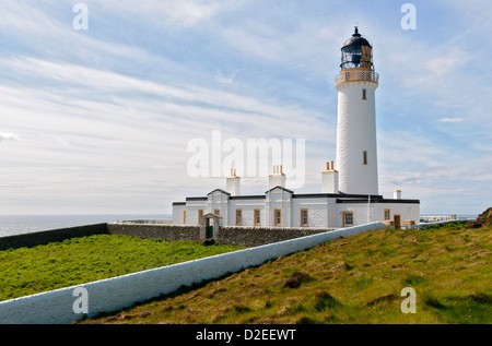 L'Écosse, Mull of Galloway, lighthouse Banque D'Images