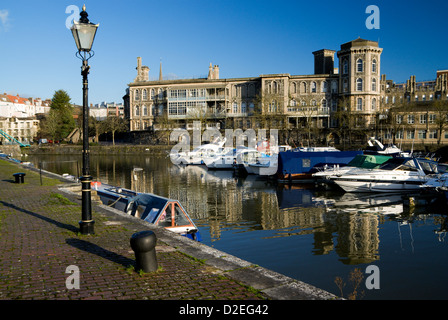 Bassin de Bathurst docks de Bristol en Angleterre Banque D'Images