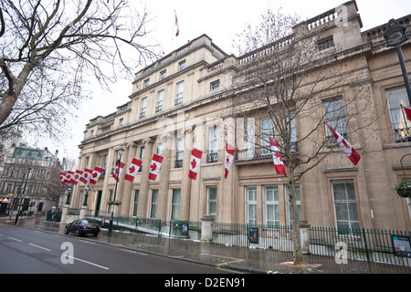 La Maison du Canada, Trafalgar Square, London, England, UK Banque D'Images