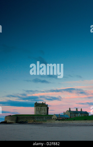 Broughty Castle de Broughty Ferry, Dundee Banque D'Images