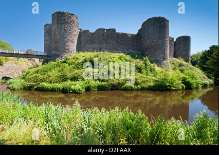 Château Blanc, près de Abergavenny, Monmouthshire, South Wales, UK Banque D'Images