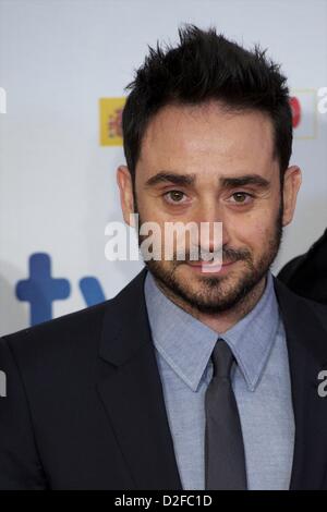 22 janvier 2013 - Madrid, Espagne - réalisateur Juan Antonio Bayona assiste à Jose Maria Forque 'Cinéma' Cérémonie de remise des prix au Teatros del Canal le 22 janvier 2013 à Madrid (crédit Image : © Jack Abuin/ZUMAPRESS.com) Banque D'Images