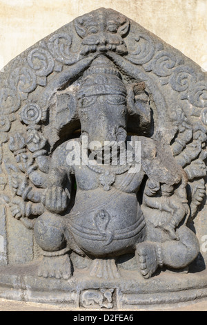 Ganesha statue en pierre Banque D'Images