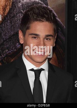 CHRISTIAN ANTIDORMI PREMIERE DE SPARTACUS : WAR OF THE DAMNED LOS ANGELES CALIFORNIA USA 22 janvier 2013 Banque D'Images
