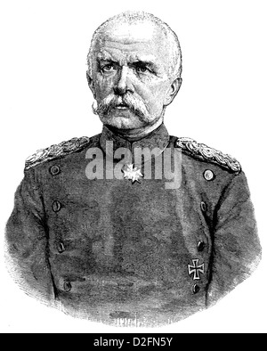 Count Georg Leo von Caprivi occidental de Caprera de Montecuccoli, 1831-1899, général prussien, homme d'État, chancelier de l'Empire allemand Banque D'Images