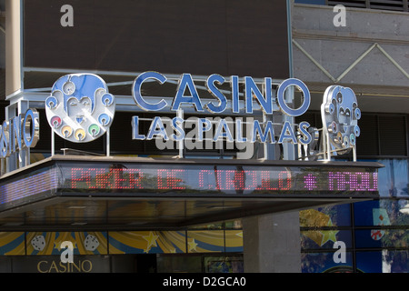 Le casino à Las Palmas, Gran Canaria. Banque D'Images
