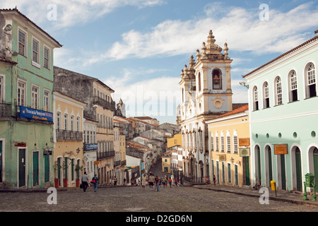 Le Pelourinho à Salvador, Bahia, Brésil Banque D'Images