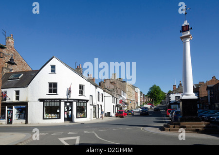 Market Cross, Boroughgate, Appleby-in-Westmorland, Cumbria, Angleterre, Grande-Bretagne Banque D'Images