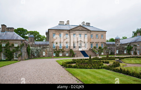 L'Écosse, l'Ayrshire, Dumfries House, 18C Palladiana country house Banque D'Images