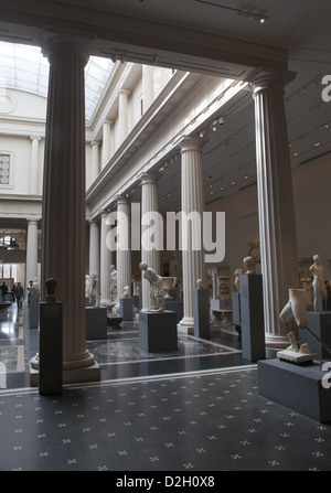 Galeries grecque et romaine au Metropolitan Museum of Art de New York. Banque D'Images