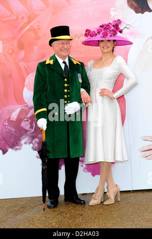 Londres, Royaume-Uni. 24 janvier 2013. Victoria Pendleton au Royal Ascot 2013 campagne "La couleur et la gloire' lancer à Hyde Park, Londres - 24 janvier 2013. Photo par Keith Mayhew/ Alamy Live News Banque D'Images