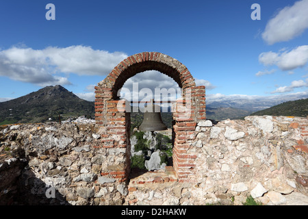 Vieille ruine en ville Ronda, Andalousie, Espagne Banque D'Images