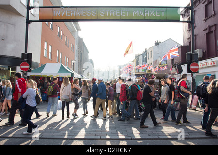 Inverness Street Market - Camden Town - Londres Banque D'Images