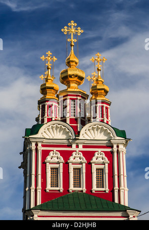 Église dans le Couvent de Novodievitchi Banque D'Images