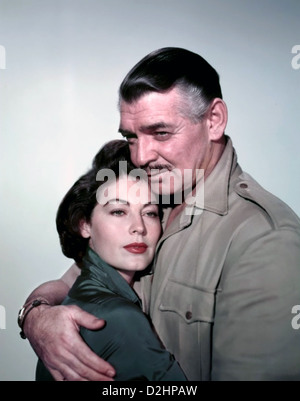 MOGAMBO 1953 Lowes film avec Clark Gable et Ava Gardner Banque D'Images