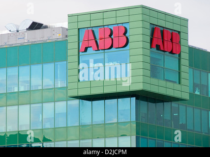 Gênes, Italie, ABB siège à Gênes Banque D'Images