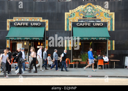 Caffe Uno dans le quartier de Soho de Londres, Royaume-Uni Banque D'Images