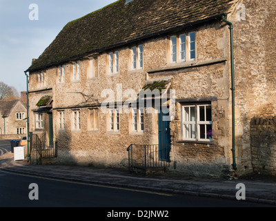 Le village de Lacock dans le comté de Wiltshire, Angleterre, Royaume-Uni Banque D'Images