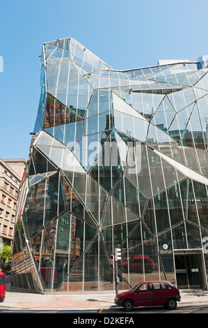 Architecture moderne du ministère de la santé, Bilbao, Pays Basque, Espagne Banque D'Images