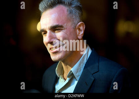 Daniel Day-Lewis apparaît à la 28e Festival International du Film de Santa Barbara le 26 janvier 2013. (Photo by Scott London) Banque D'Images