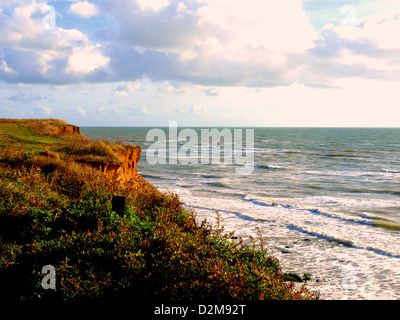 Point de Hanovre, à l'île de Wight, Angleterre, Royaume-Uni. Banque D'Images