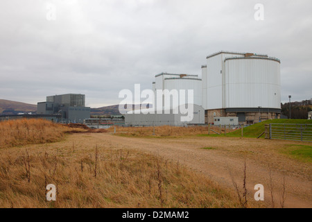 Hunterston B et d'une centrale nucléaire près de Largs en Ayrshire, Ecosse. United Kingdom Banque D'Images