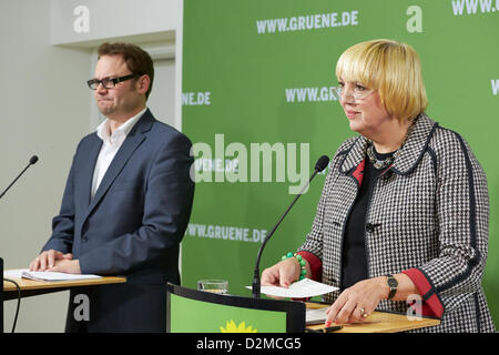 Berlin, Allemagne. 28 janvier, 2013. Roth parle à la presse. Banque D'Images